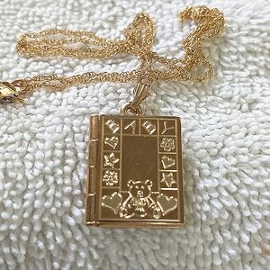 baby locket Krementz necklace